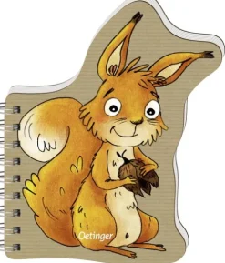 Oetinger Notizbücher & -Blöcke-Peter & Piet. Notizblock Eichhörnchen