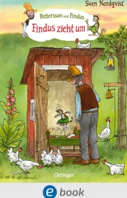 Kinder Oetinger Bilderbücher-Pettersson und Findus. Findus zieht um