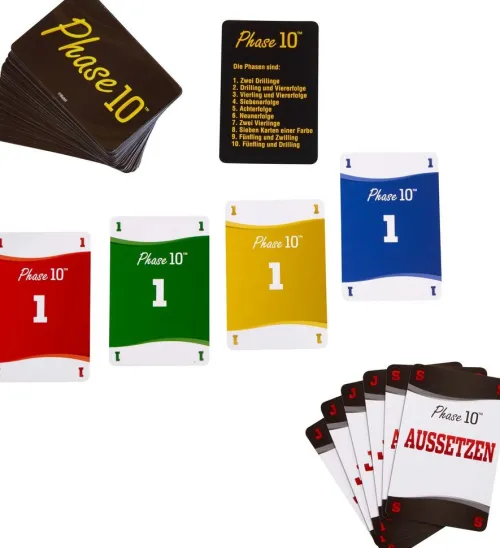 Mattel Familien- & Gesellschaftsspiele*Phase 10