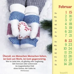 Kawohl Postkartenkalender*Phil Bosmans Postkartenkalender 2026