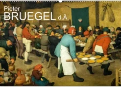 Pieter Bruegel d.Ä. (Wandkalender 2026 DIN A2 quer), Monatskalender*Calvendo Best