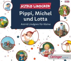 Kinder Oetinger Media GmbH Kinder- & Jugendbücher·Bilderbücher-Pippi, Michel und Lotta