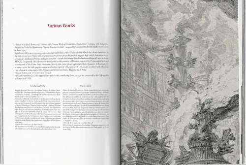 Taschen GmbH Lifestyle-Piranesi. The Complete Etchings