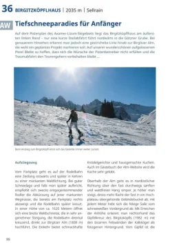 Frischluft Edition Skiführer-Pistengehen und leichte Skitouren