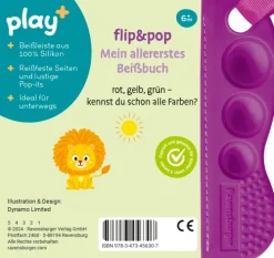 Ravensburger Verlag 0-3 Jahre*Play+ flip&pop Erste Farben - ab 6 Monate