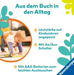 Ravensburger Verlag 0-3 Jahre*Play+ Mein allererstes Soundbuch Tierkinder - ab 12 Monate
