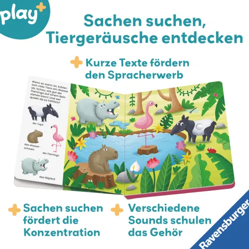 Play+ Mein allererstes Soundbuch Im Dschungel - ab 12 Monate*Ravensburger Verlag