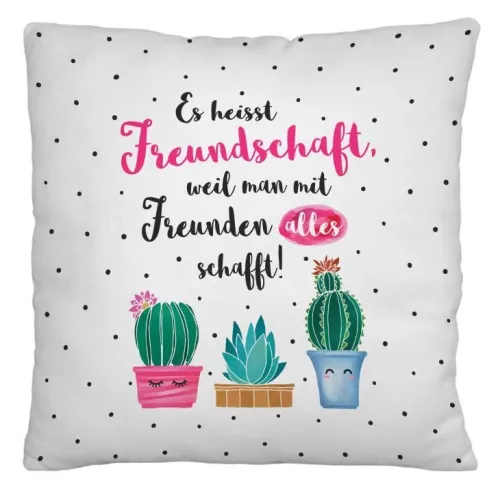 sheepworld Dekoration & Einrichtung-Plüschkissen Motiv Freund