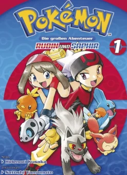 Pokémon - Die großen Abenteuer: Rubin und Saphir 01*Panini Verlags GmbH Hot