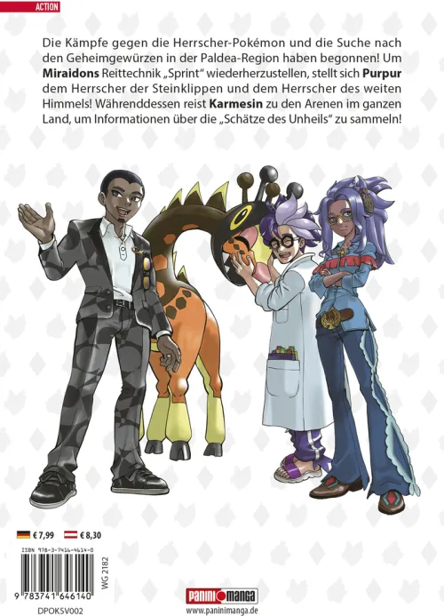 Panini Verlags GmbH Comedy & Humor*Pokémon Karmesin und Purpur 02