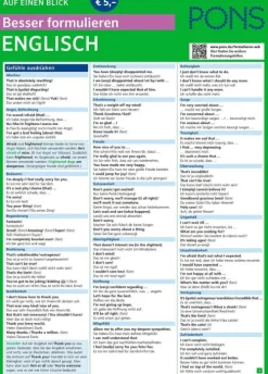 PONS Besser formulieren auf einen Blick Englisch*Pons Langenscheidt GmbH Hot