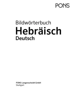 Pons Langenscheidt GmbH Sachbücher*PONS Bildwörterbuch Hebräisch