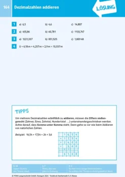 PONS Der große Testblock Mathematik 5./6. Klasse*Klett Lerntraining Best