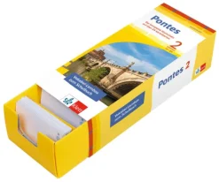 Klett Lerntraining Abi Trainer·Fremdsprachen*Pontes 2 Gesamtband (ab 2020) - Vokabel-Lernbox zum Schulbuch 2. Lernjahr