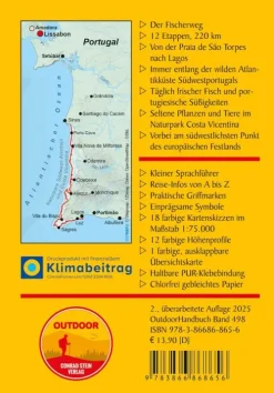 Stein, Conrad Verlag Wandern & Radfahren-Portugal: Fischerweg von der Praia de São Torpes bis Lagos