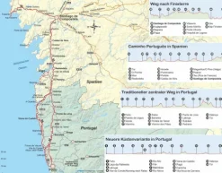 Stein, Conrad Verlag Wandern & Radfahren-Portugal Spanien: Jakobsweg Caminho Português von Porto nach Santiago und Finisterre