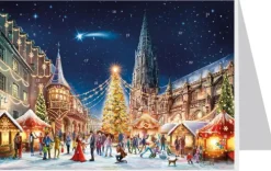 Richard Sellmer Verlag Postkartenkalender-Postkarten-Adventskalender Freiburg