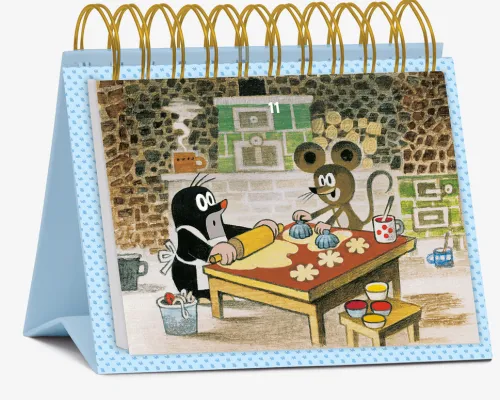 Korsch Verlag GmbH Postkartenkalender-Postkarten-Adventskalender "24 Tage im Advent mit dem kleinen Maulwurf"