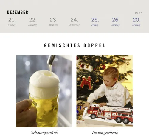 Pattloch Postkartenkalender-Postkartenkalender 2026: Gemischtes Doppel