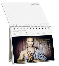 Droemer/Knaur Postkartenkalender-Postkartenkalender 2026: Shaolin Spirit