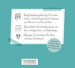 ars edition Postkartenkalender*Postkartenkalender Gartenglück 2026