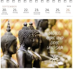 Ars Edition GmbH Geburtstagskalender*Postkartenkalender Yogaglück für jeden Tag 2027