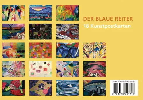 Anaconda Verlag Postkarten*Postkarten-Set Der Blaue Reiter