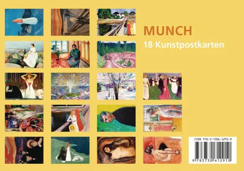 Postkarten-Set Edvard Munch*Anaconda Verlag Hot