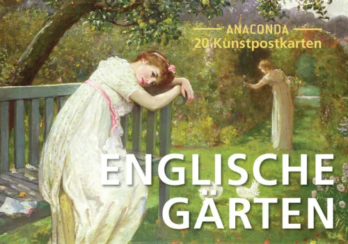 Anaconda Verlag Postkarten*Postkarten-Set Englische Gärten