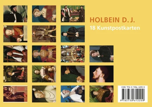 Anaconda Verlag Postkarten-Postkarten-Set Hans Holbein