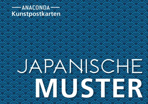 Anaconda Verlag Postkarten*Postkarten-Set Japanische Muster