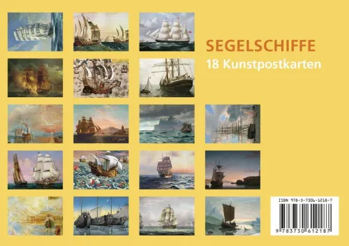 Anaconda Verlag Postkarten-Postkarten-Set Segelschiffe