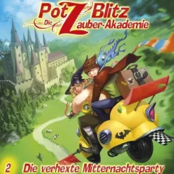 Raute Media Hörspiele·Fantasy*Potz Blitz, Die Zauber-Akademie - Die verhexte Mitternachtsparty, 1 Audio-CD