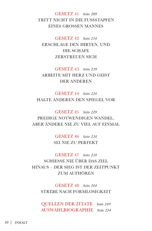 Carl Hanser Verlag Gesellschaft|Sachbücher-Power: Die 48 Gesetze der Macht