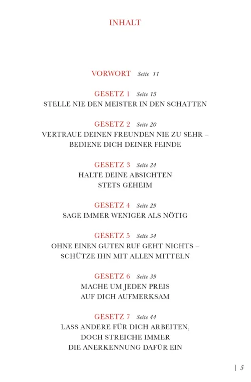 Carl Hanser Verlag Gesellschaft|Sachbücher-Power: Die 48 Gesetze der Macht