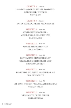 Carl Hanser Verlag Gesellschaft|Sachbücher-Power: Die 48 Gesetze der Macht