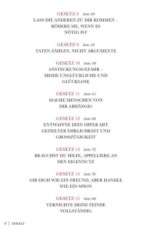 Carl Hanser Verlag Gesellschaft|Sachbücher-Power: Die 48 Gesetze der Macht