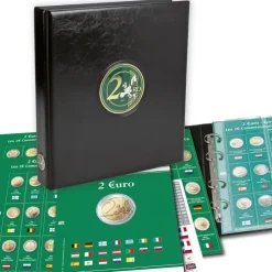 SAFE Schwäbische Albumfab Hobby & Lifestyle-Premium Album für 2 Euro Münzen Band 5