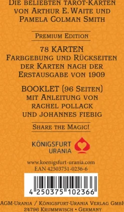 Premium Tarot von A.E. Waite*Königsfurt-Urania Sale