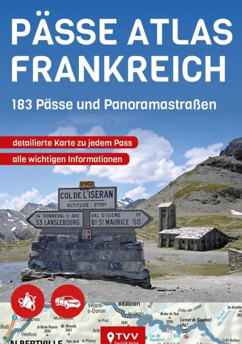 Touristik-Verlag Vellmar Karten & Atlanten*PÄSSE ATLAS FRANKREICH