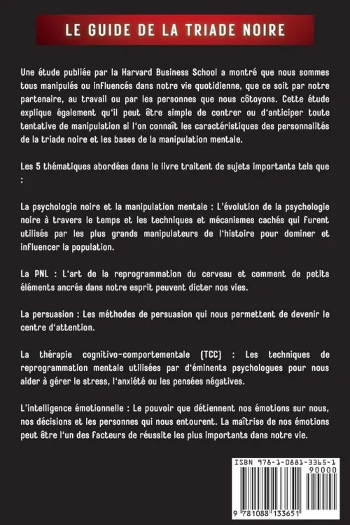 Digital Services and Publication Expert, LLC Französische Bücher*PSYCHOLOGIE NOIRE ET MANIPULATION MENTALE