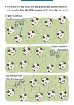 Hauschka Verlag GmbH Grundschule·Mathematik*Quer durch die 2./3. Klasse, Das kleine Einmaleins - A5-Übungsblock