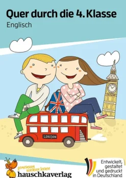 Quer durch die 4. Klasse, Englisch - A5-Übungsblock*Hauschka Verlag GmbH Outlet