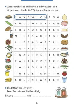 Quer durch die 4. Klasse, Englisch - A5-Übungsblock*Hauschka Verlag GmbH Outlet