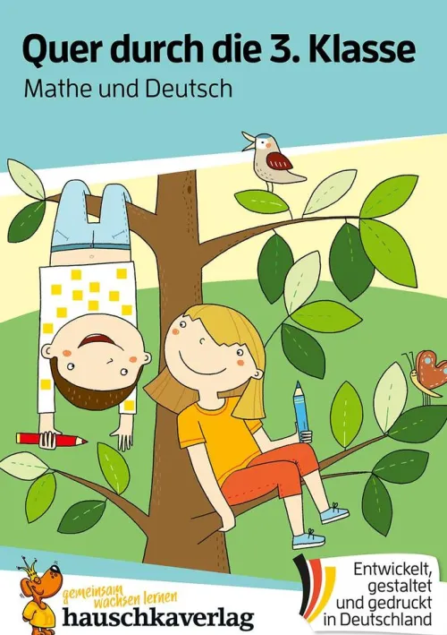 Hauschka Verlag GmbH Grundschule·Mathematik|Grundschule·Deutsch-Quer durch die 3. Klasse, Mathe und Deutsch - Übungsblock