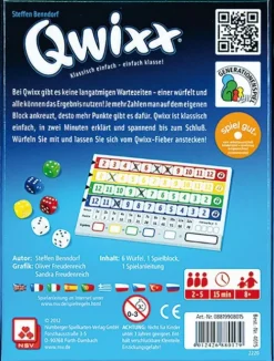 Nürnberger-Spielkarten Familien- & Gesellschaftsspiele-Qwixx