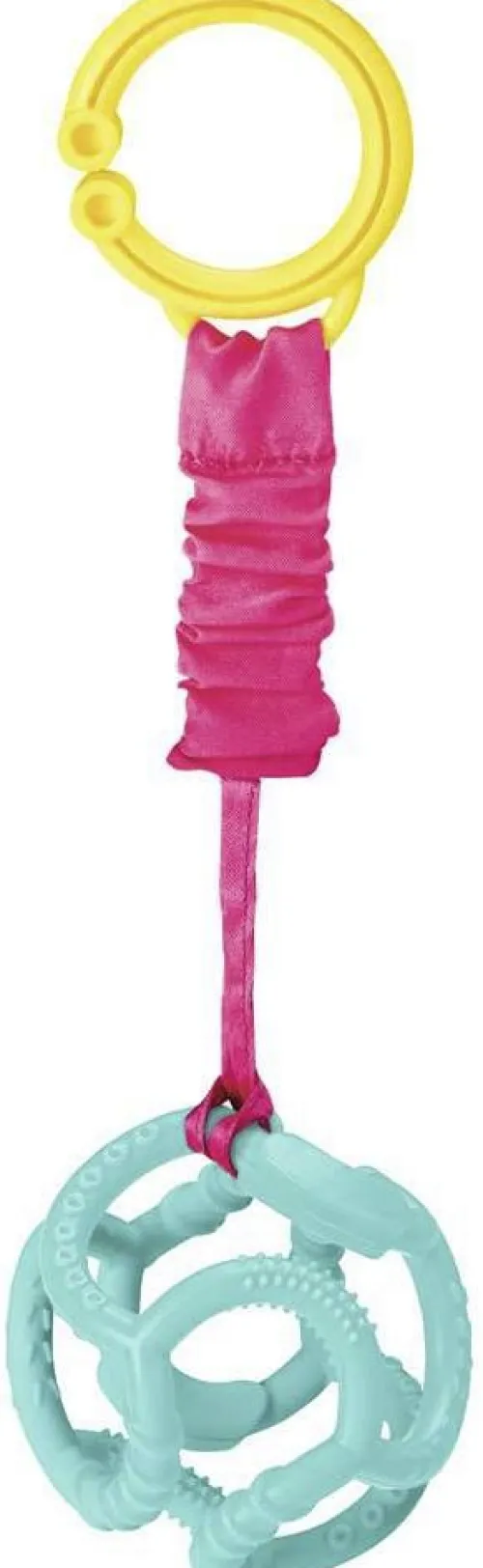 Ravensburger Spieleverlag Baby & Kleinkind-Ravensburger 4583 baliba Clip & Go - Flexibler Ball mit Befestigung für Greif- und Beißspaß unterwegs - Baby Spielzeug ab 0 Monaten - türkis