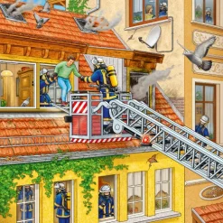 - Feuerwehreinsatz, 3 x 49 Teile*Ravensburger Online