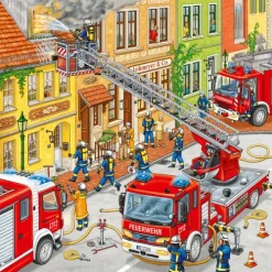 - Feuerwehreinsatz, 3 x 49 Teile*Ravensburger Online