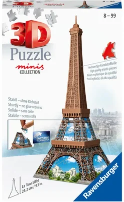 Ravensburger 3D Puzzle - Mini Eiffelturm - 54 Teile - ab 8 Jahren*Ravensburger Spieleverlag Online